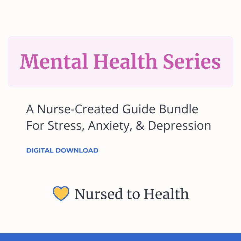 Mental Health Care Plan Series: Stress, Anxiety, & Depression