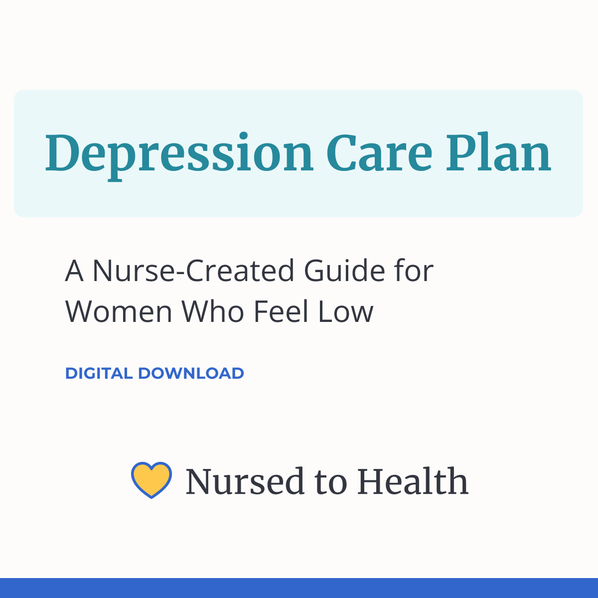 Depression Care Plan